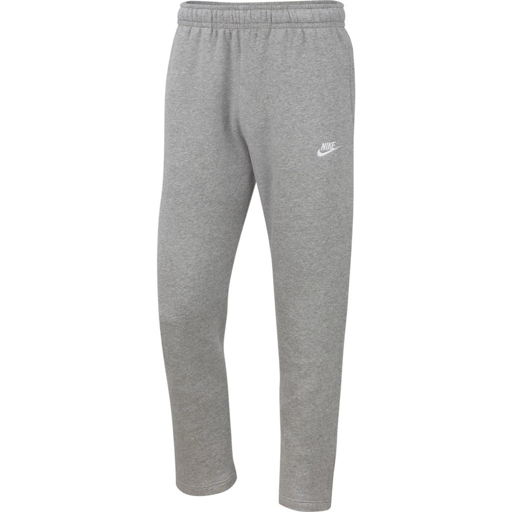 Nike Gray Sweatpants with Elastic Waistband and Relaxed Fit